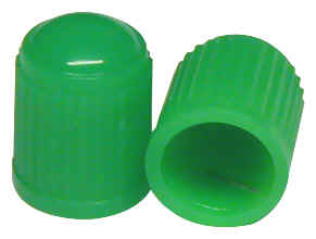 Heavy Duty Green Nitrogen Caps with Red Seals